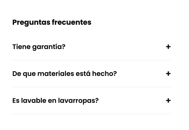 Preguntas frecuentes